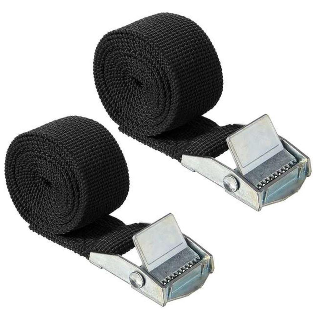 Cinghia di Ancoraggio per Carico di Alta Qualità 1M x 25mm Lega di Zinco e Nylon Confezione da 2