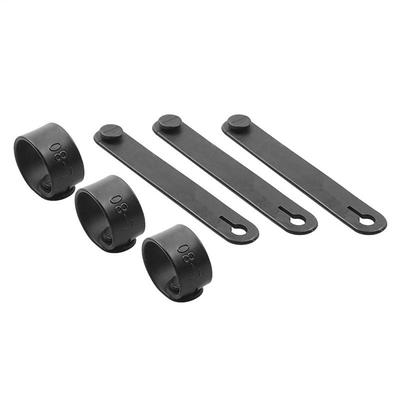 6pcs Motorcycle Rubber Wire Tie Rubber Frame Securing Cable Wiring Harness Car Cable Management Rubber Belt Motorcycle Supplies