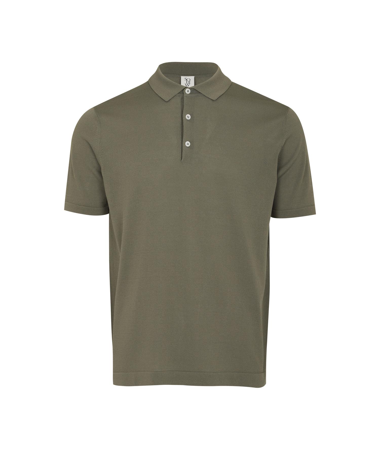 Soru Premium Short Sleeve Summer Knit_Khaki S