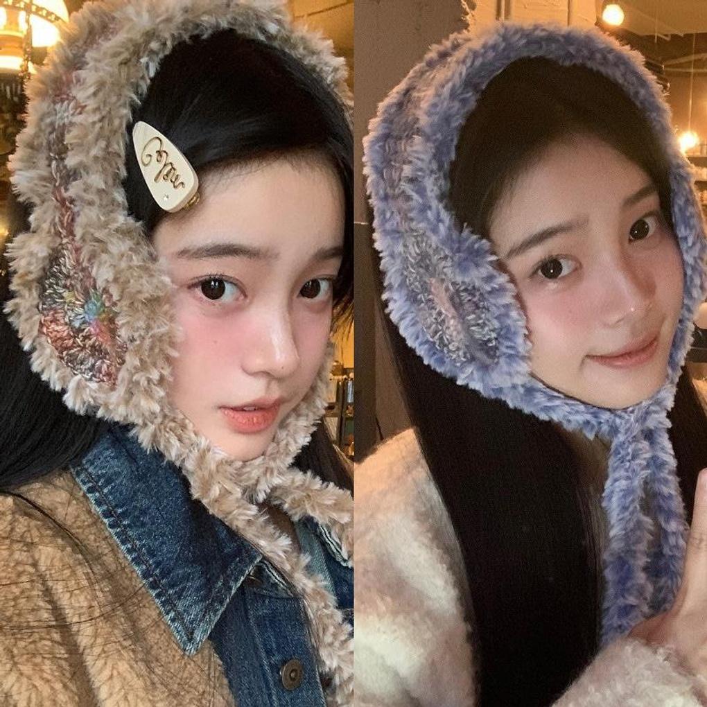 Women's Winter Vintage Poggle Mix Earmuffs