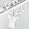 DIY 3D Deer Head Resin Mold Christmas Deer Head Cake Decoration Molds Silicone Epoxy Resin Mould Gypsum Ornament Mold