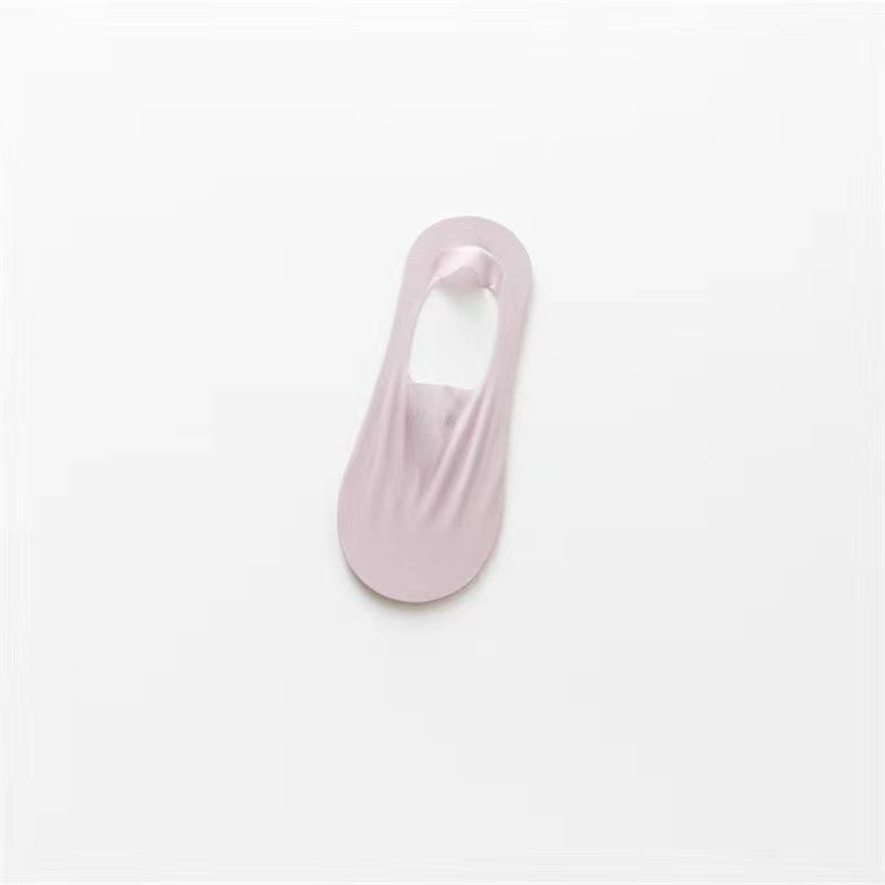 Dámské ultratenké letní ponožky, které nejsou vidět – Průhledné ledové hedvábí s protiskluzovou bavlněnou spodní částí