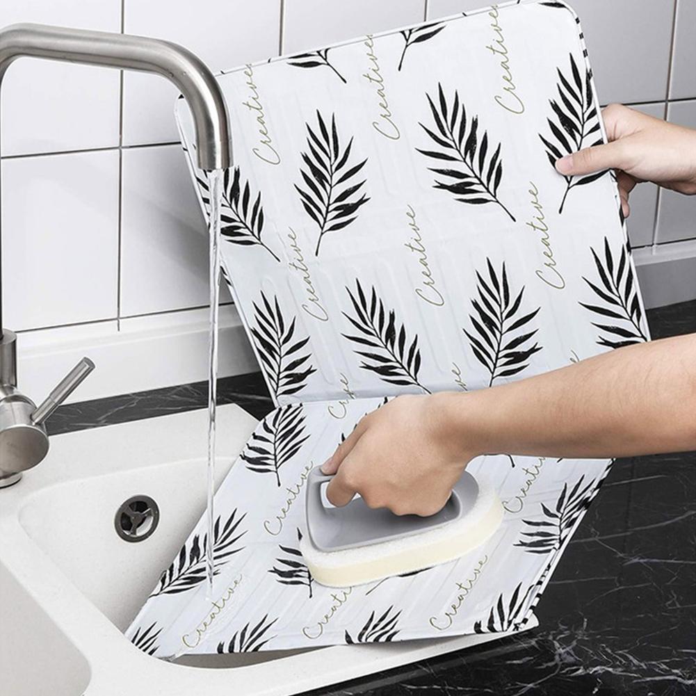 Foldable Kitchen Gas Stove Baffle Plate Kitchen Frying Pan Oil Splash Protection Screen Oil Splash Proof Kichen Accessories