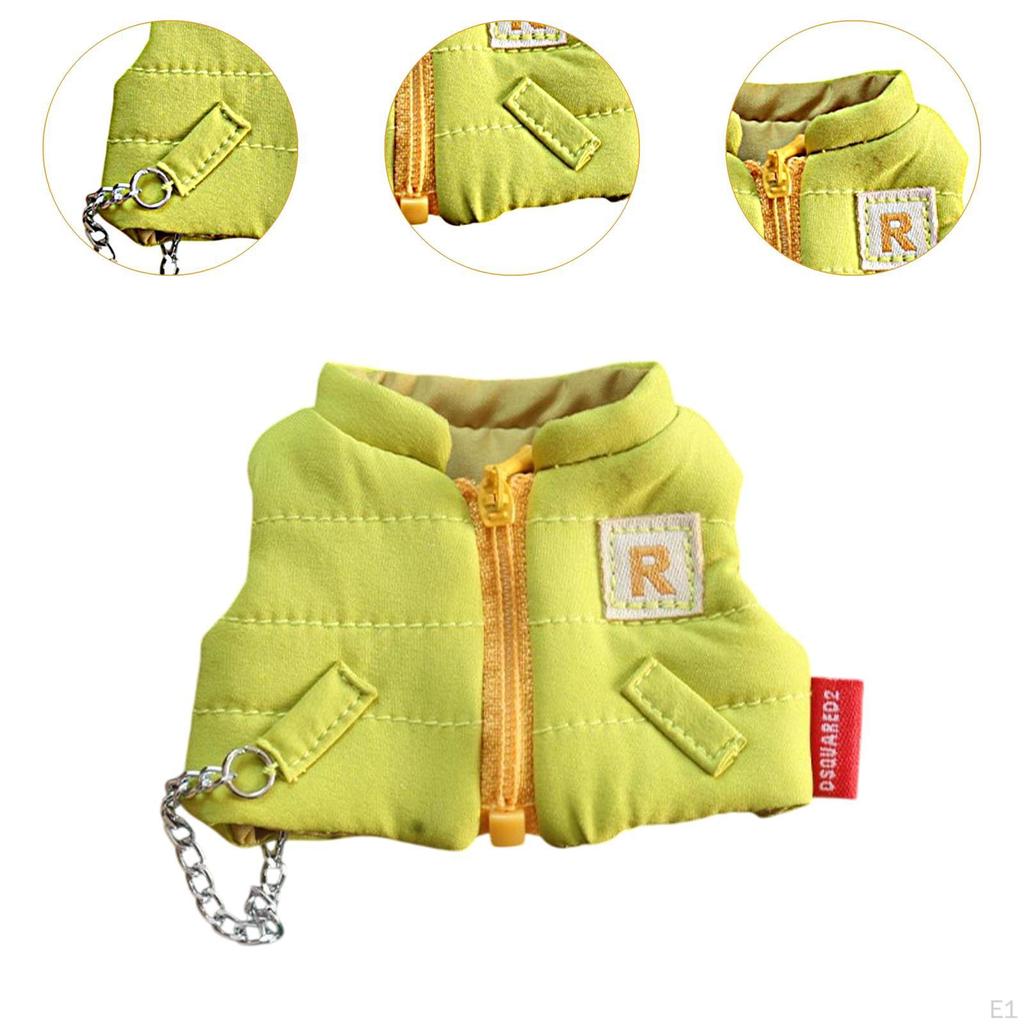 Dolls Cotton Vest Outfits Accessories, Miniature Clothes for 10-15cm Boy Thanksgiving Gifts