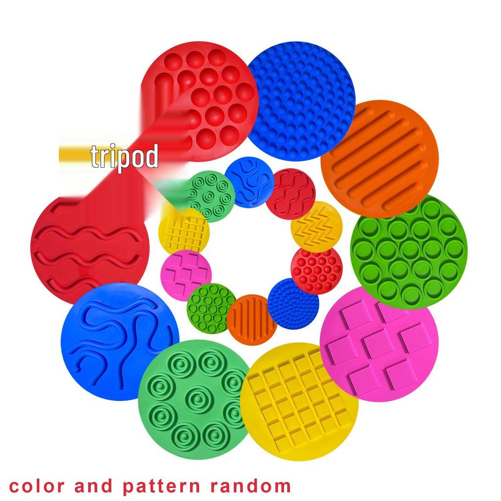 Children's Silicone Sensory Tactile Pad - Early Education & Sensory Integration Toy