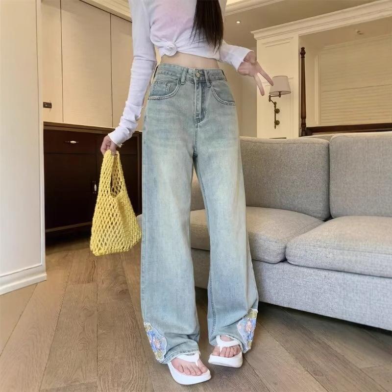 National Style Embroidered Women's Jeans - Guangzhou Xintang Source