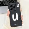 For Xiaomi Redmi Note 14 2025 Case Global Cover Cute Letters Soft Silicone Phone Cases For Redmi Note 14 Europe Note14 5G Fundas