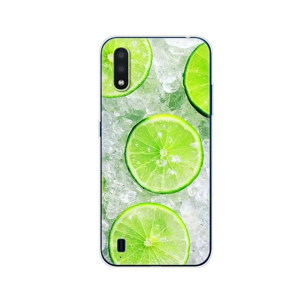 For Samsung M01 Case 5.7" Soft Silicon Tpu Cover For Samsung Galaxy M01 M 01 SM-M015FZBDSER M015 Phone Back Shell Bumper Funda