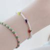 BONBEAU Cherry festival cute beads Bracelet Mini smile charm cute cherry beads bracelet