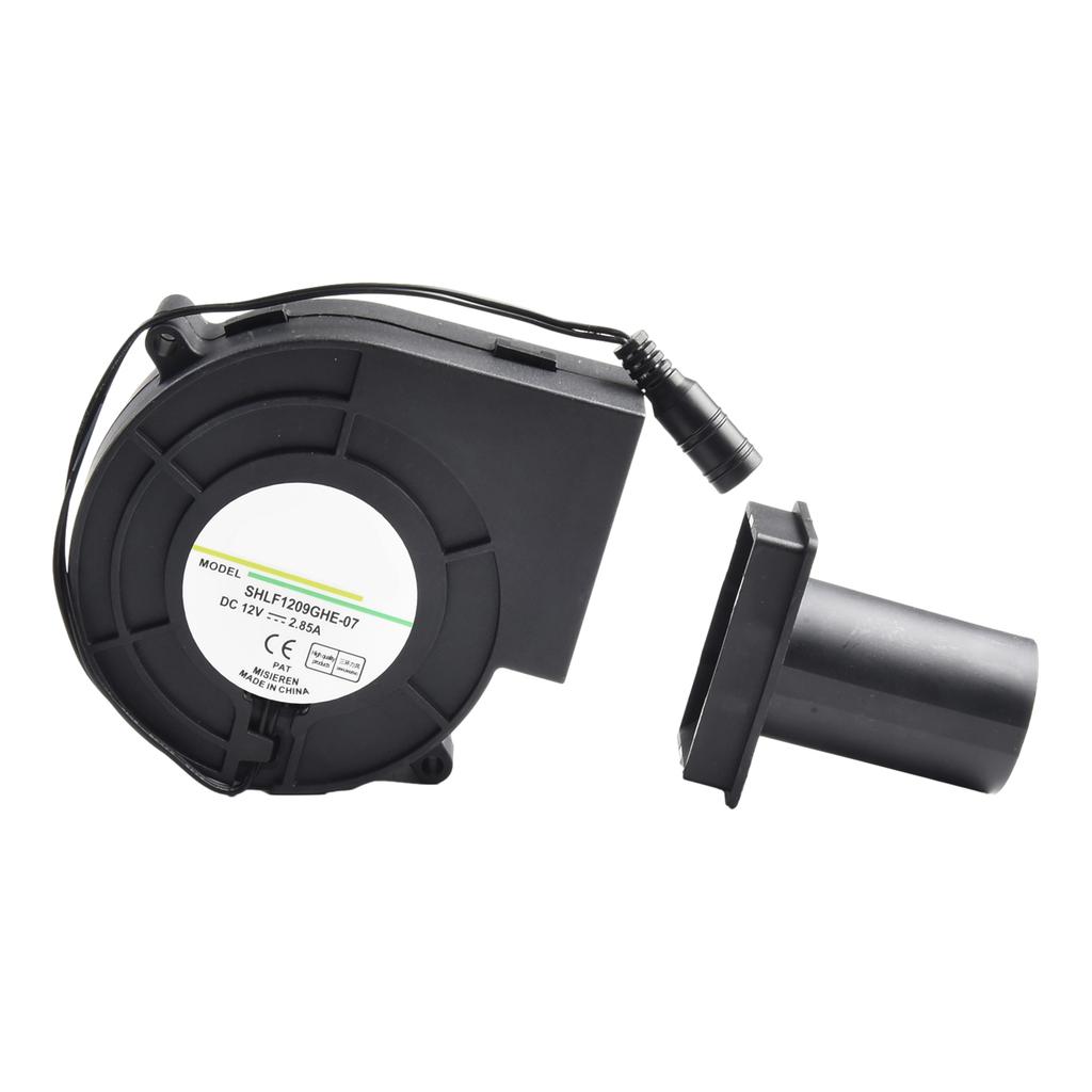 Turbo Fan Blower Home Stove Adjustable Air Airflow Compact Convenient DC Double Ball Firewood High Speed Control