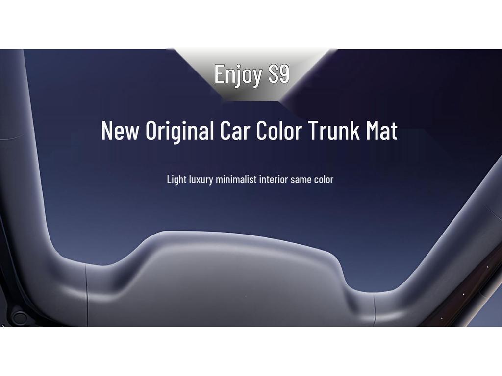 Hongqi S9 Trunk Mat: Full Coverage Car Interior Decoration for 2026 Model