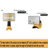 Dewalt 18V LED Work Light for DCB201 DCB200 Battery Indoor Outdoor Tool Light 9W 18W Bright Lighting