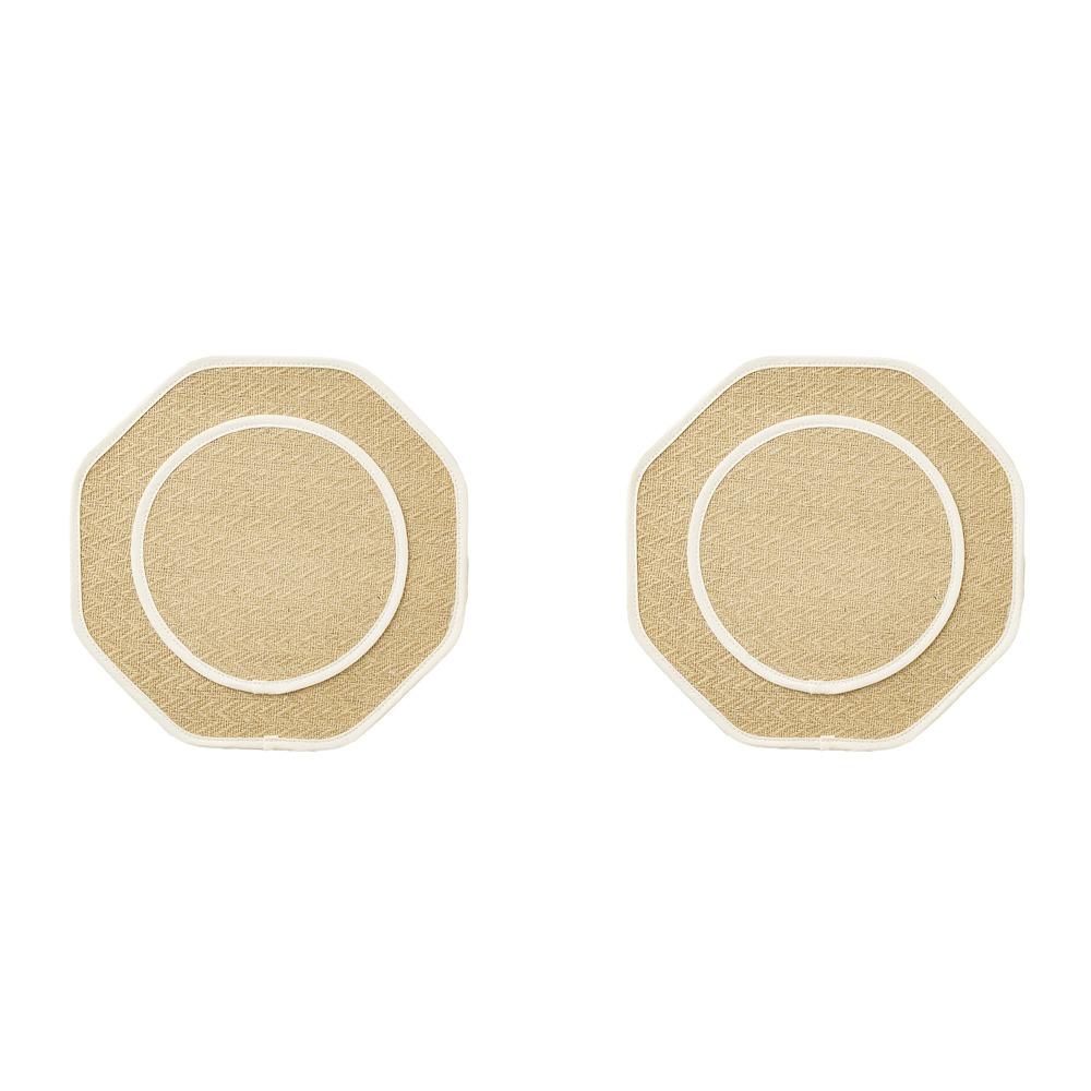2Pcs Protective Table Placemat Linen Kitchen Mats Vintage Table Mats  Dining Tables