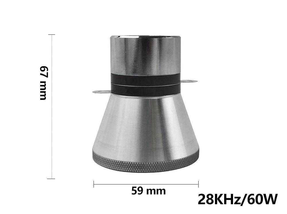 Industrial Grade High-Frequency Ultrasonic Transducer Cleaner