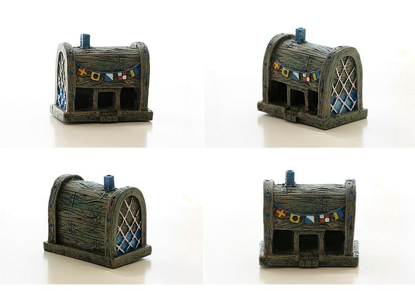 SpongeBob Pineapple House Fish Tank Ornament: Aquarium Hideout for Fish & Shrimp.
