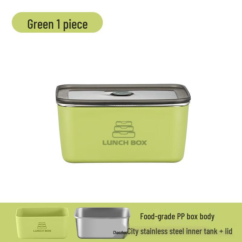 Stainless Steel Refrigerator Food Storage Container Set