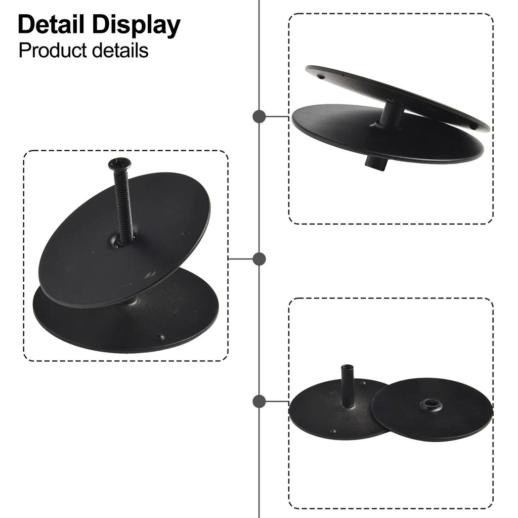 Door Knob Plate Deadbolt Cover Installation Flexibility Neat Appearance Versatile Screw Options For Door Knob For Home Security