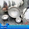 Stainless Steel Decorative Hollow Mirror Hemisphere Wall Ornament