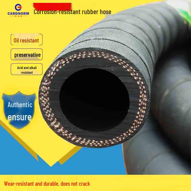 CARDNORM High-Performance Industrial Rubber Hose 38mm ID x 18m