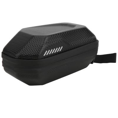 VTT Grain Carbone Étanche Sac Arrière de Queue Grande Capacité Coque Dure Sacoche de Selle Équipement de Cyclisme