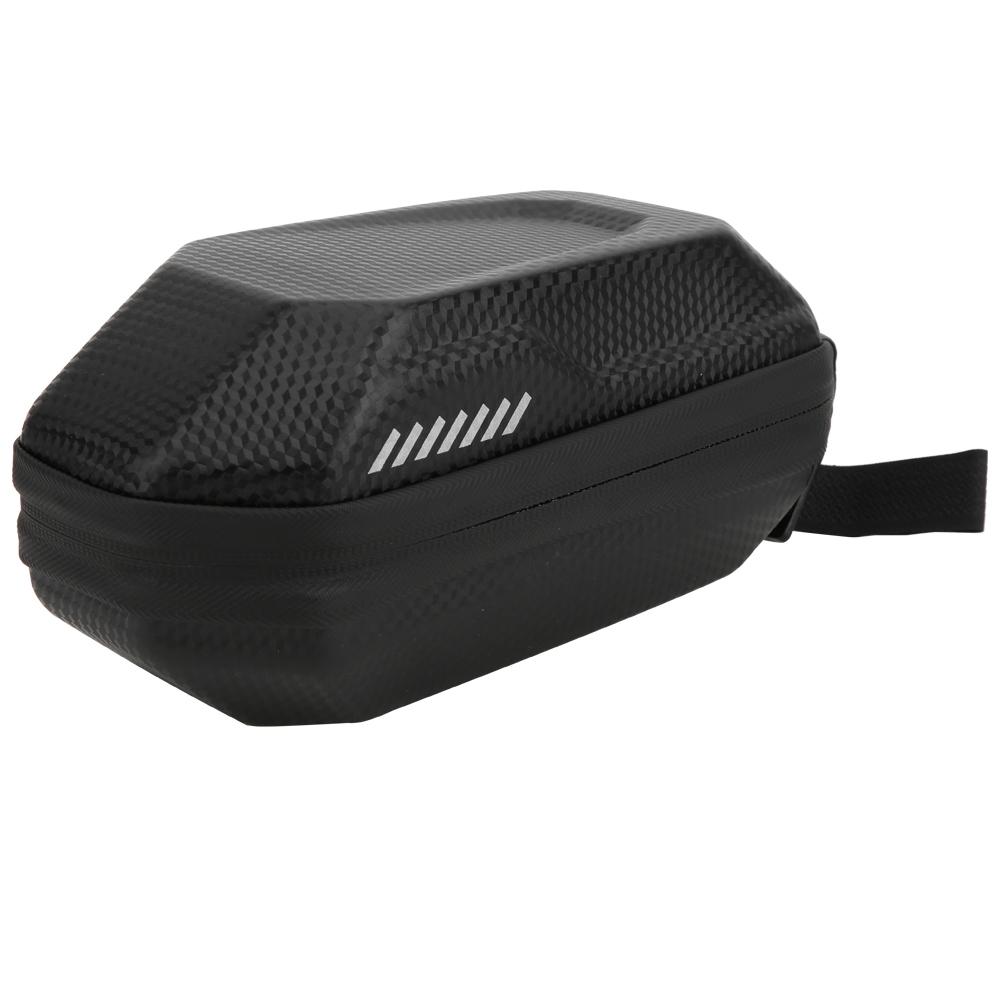 Mountain Bike Carbon Grain Waterproof Tail Rear Bag Large Capacity Hard Shell Seat Package Cycling Equipment