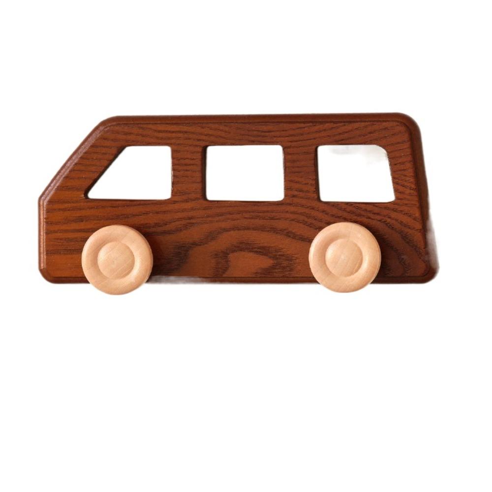 Wooden Wall Decorative Hook Wall Mounted Coat Hook Multi-functional Car Shaped Hooks  Kids Room Style B