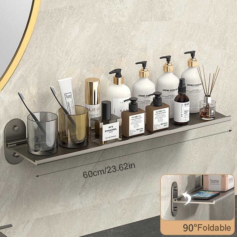 

Полка без сверла Складная полка Органайзер для туалета Настенная полка для хранения Плавающие полки Держатели для хранения Лотки для хранения Большие