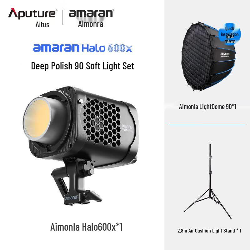Aputure Amaran Halo 600x 600W Bi-Color COB LED Video Light