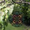 360 Degree Rotating Hook 10 Inch Hanging Wind Spinner for Balcony Garden Decoration Artistic Wind Spinner Outdoor Decor