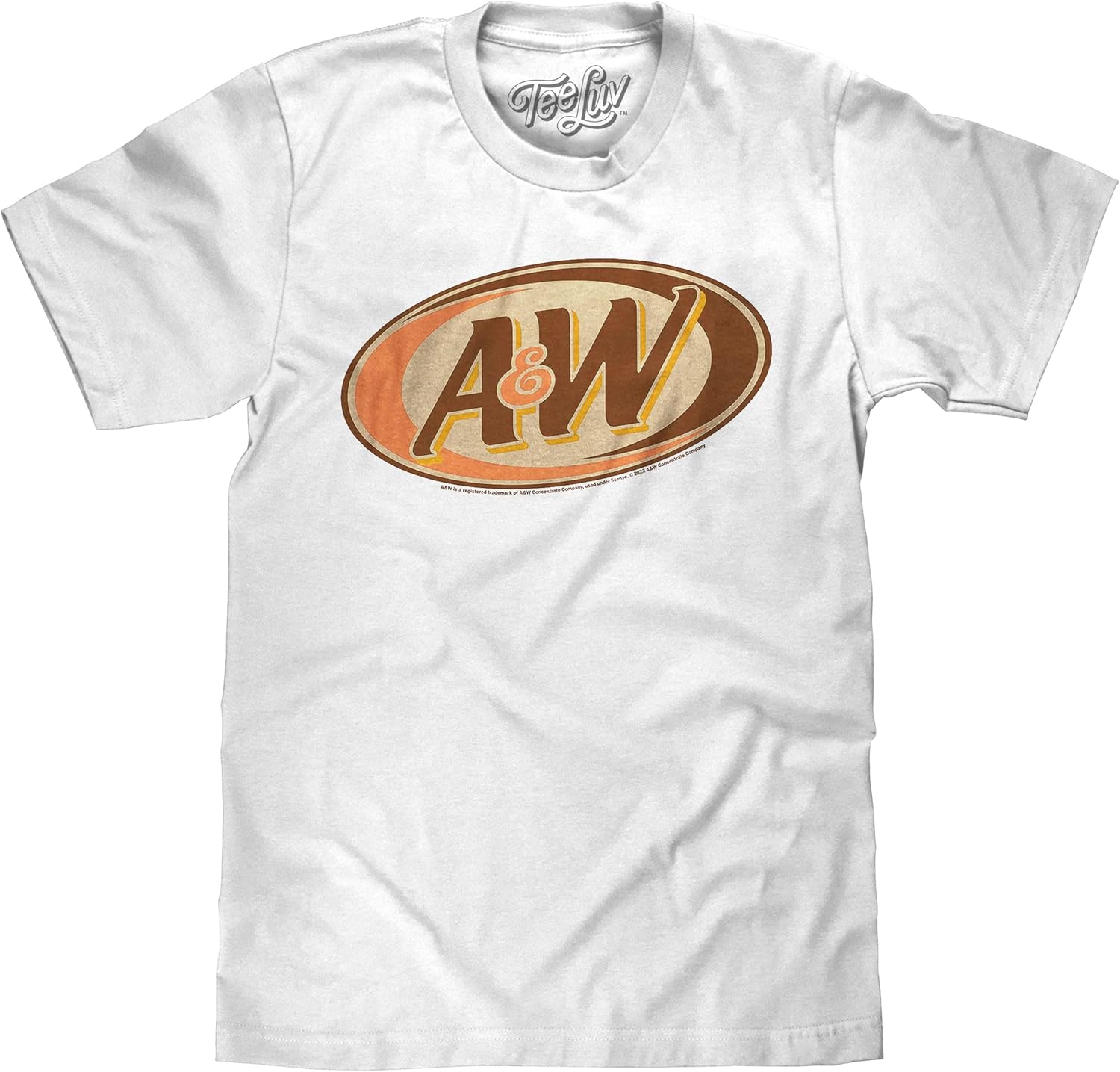 Tee Luv Men s Retro AW Root Beer Shirt Unisex T-Shirt M