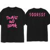 Hot-selling Trend Brand Simple Slogan Printed T-shirt Casual Fashion Loose Top Print Round Neck Sports Street Wear Unisex