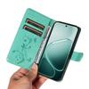 Pour Oppo A6 Pro 4G/Oppo F31 5G/Oppo A6 Pro 5G Étuis en Cuir PU Motif Fleurs Portefeuille Support Housse de Téléphone avec Dragonne