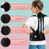 Adjustable Back Posture Corrector For Kids Teens With Soft Shoulder Pads Belts Upper Back Brace Clavicle Support