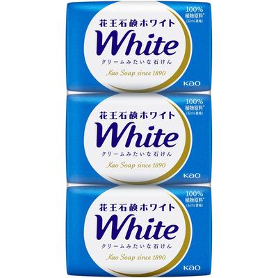 Kao Soap White Kao Kao Soap White Reguläre Größe 3 Copacks 255 g