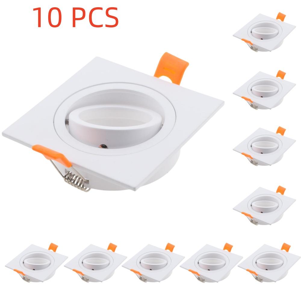 2/10 Pcs LED Downlight Recessed Ceiling Lamp Spotlight Fixture Indoor Led Lights for Kitchen Living Room Bedroom
