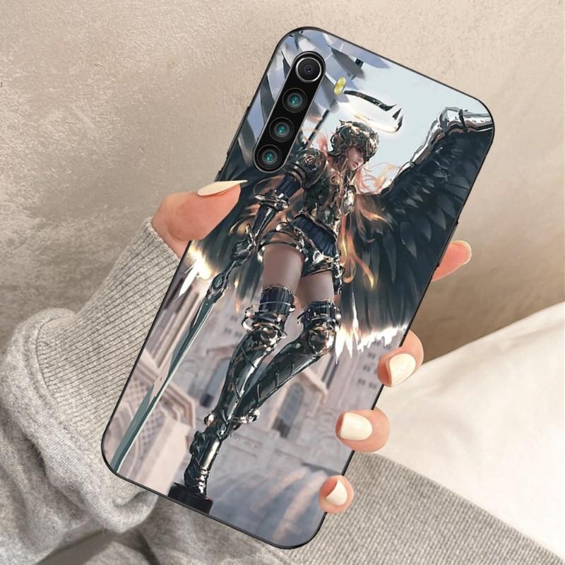 Husa de telefon Ghost Knife pentru Xiaomi Redmi Note 11 10 9T 8 7 Pro Redmi 10 9 9A 9C 8 7 6 Husă neagră moale pentru telefon