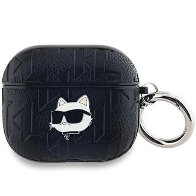 Karl Lagerfeld Kla3Pgchpk Airpods 3 Cover Black/Black Monogram Choupette Head