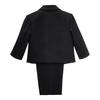 Dressy Daisy Boys' 5-Piece Formal Tuxedo Set, Tailless, for Weddings and Christenings, Baby Boys, 12 Months, Black
