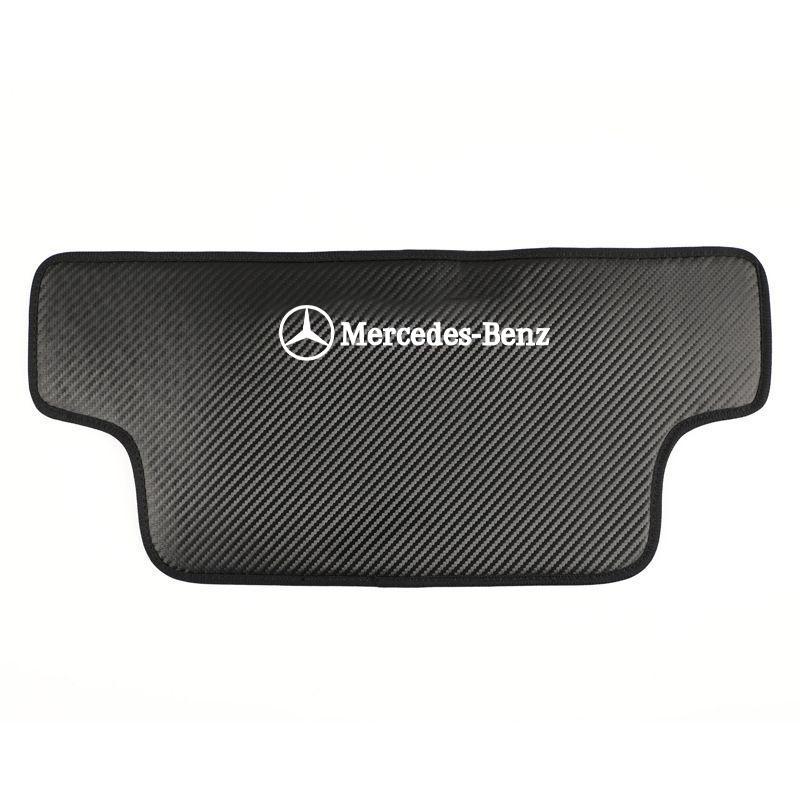 Carbon Fiber Car Seat Anti Kick Pad For Mercedes Benz AMG W177 W176 X166 X167 C257 C218 X253 C118 C117 H247 Auto Accessories ABEFG1