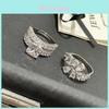 Korean Style Sterling Silver Water Drop Zircon Ring For Ladies Fashion Accessory