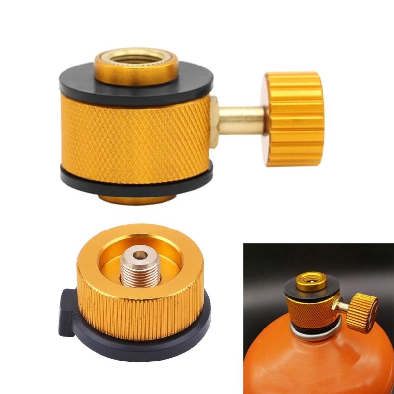 Multiple Gas Type Refilling Link Tap Action Thin for Camping Hiking Accessories