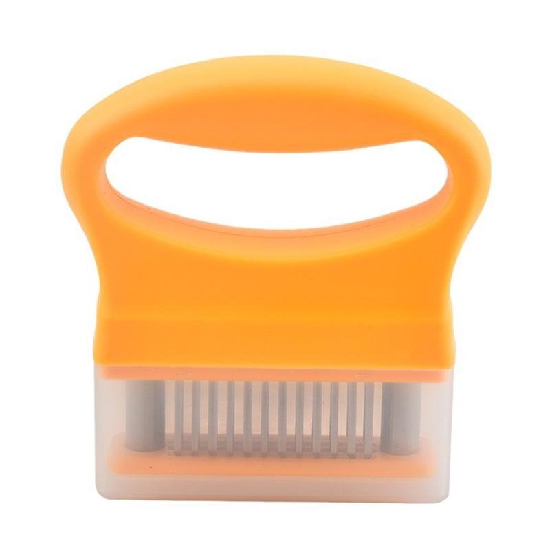 Professional Meat Tenderizer With 48 Nonrust Steel Needle Meat Tenderizer Perfect For Beef Pork And Poultry Cooking