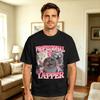 Professional Yapper Funny Cat Meme Cotton Tshirt For Unisex Summer Vintage T Shirts Leisure Tees Plus Size Print Clothing