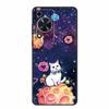 3D Emboss Case For Huawei Nova Y72s Y63 Y72 12s Pura 70 Pro Ultra P60 Pro Phone Case Y 72 S Y 63 Black Silicone Soft Back Cover