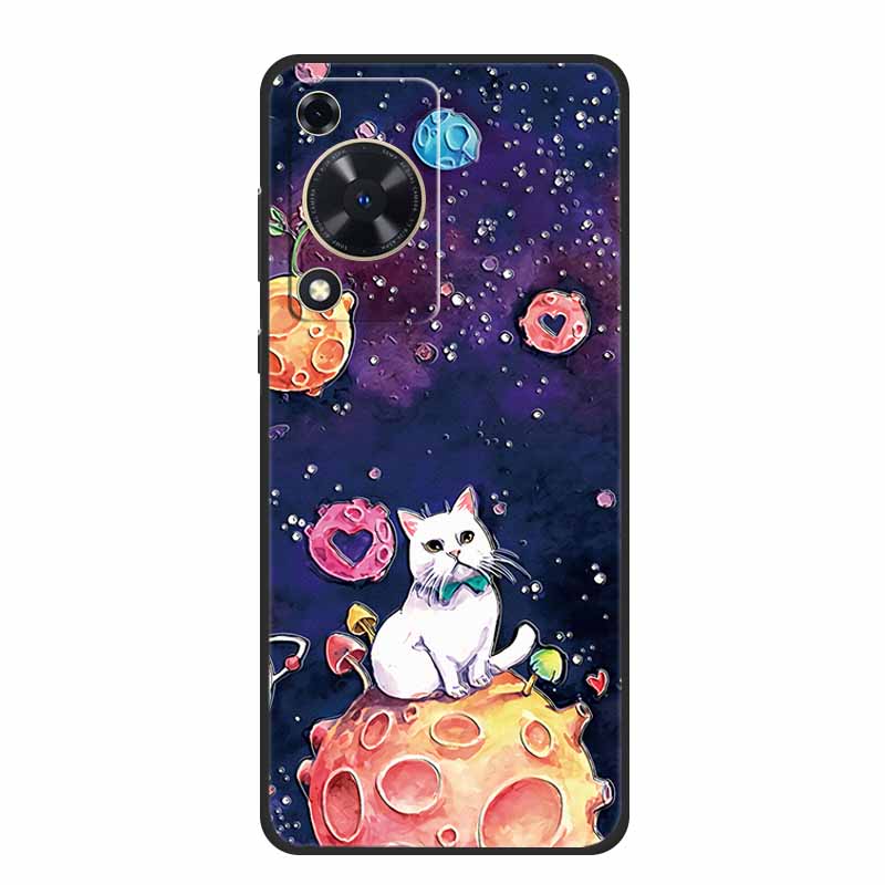 3D Emboss Case For Huawei Nova Y72s Y63 Y72 12s Pura 70 Pro Ultra P60 Pro Phone Case Y 72 S Y 63 Black Silicone Soft Back Cover
