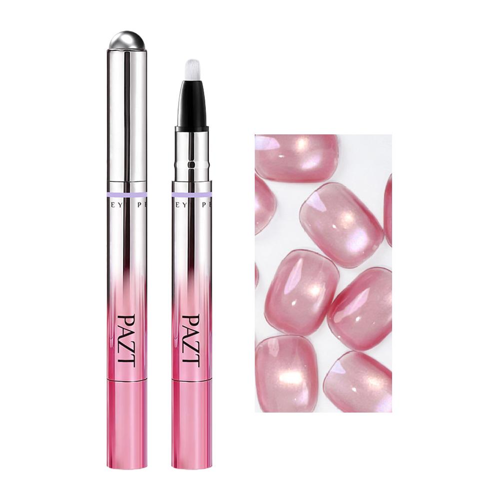 6-in-1 Katzenaugen-Magnetstift für Nägel All-in-One-Nagelkunststift für Gel-Nagellack Fauler Mann Maniküre-Aufbau-Stift für Nagelpflege-Werkzeug