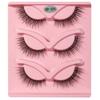Clear Band Cat Eye False Eyelashes Natural Long 3D Faux Mink Lash  Eye Makeup Tools