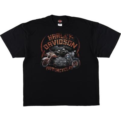 Harley-Davidson Motorcycle Bike T-shirt Men's XXL Equivalent / Eaa437134 Unisex T-Shirt