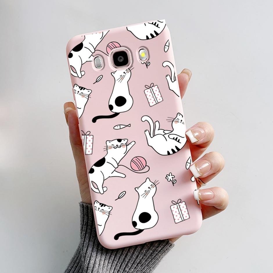 For Samsung Galaxy J7 2016 Novel Style Painting Back Cover Coque For Samsung Galaxy J7 2016 Cute CartoonThick Fashionable Shells