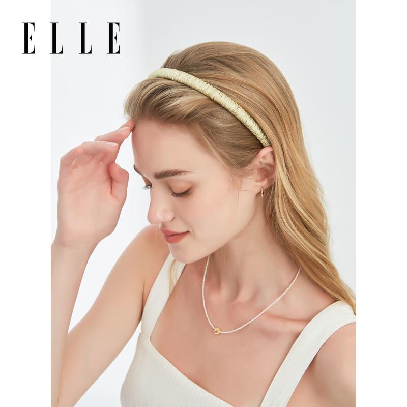 ELLE 100% Mulberry Silk Elegant Hair Headband for Women